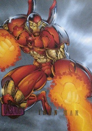 Fleer/Skybox Marvel Ultra Onslaught Promos Promo 2 Iron Man