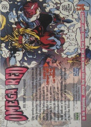 SkyBox Marvel Masterpieces Base Card 54 Omega Red