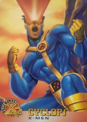 Fleer X-Men 1996 Fleer Base Card 5 Cyclops