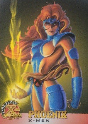 Fleer X-Men 1996 Fleer Base Card 8 Phoenix