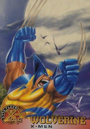 Fleer X-Men 1996 Fleer Base Card 13 Wolverine