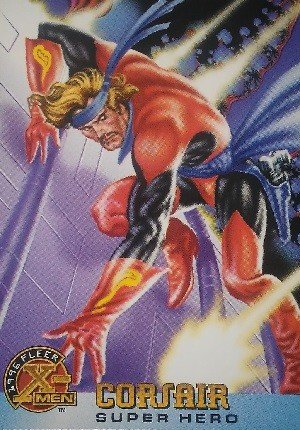Fleer X-Men 1996 Fleer Base Card 50 Corsair