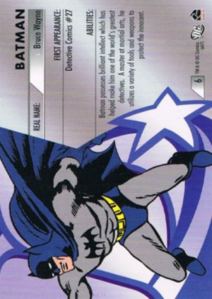 Rittenhouse Archives DC Legacy Gold Parallel Card 6 Batman