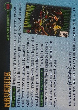 Fleer X-Men 1996 Fleer Base Card 56 Maverick