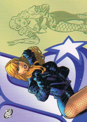 Rittenhouse Archives DC Legacy Gold Parallel Card 8 Black Canary