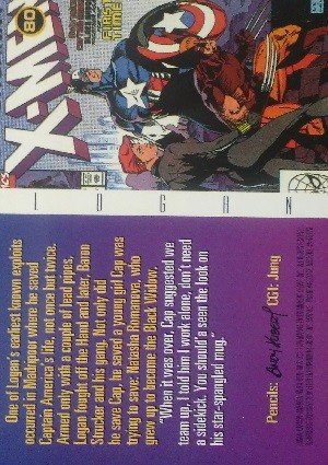 Fleer X-Men 1996 Fleer Base Card 80 Logan