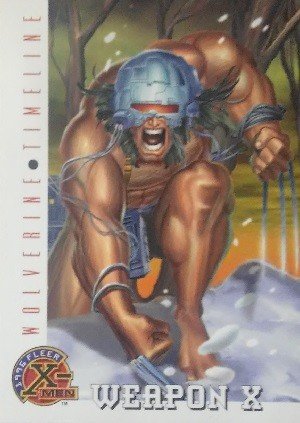 Fleer X-Men 1996 Fleer Base Card 82 Weapon X