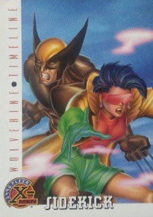 Fleer X-Men 1996 Fleer Base Card 85 Sidekick