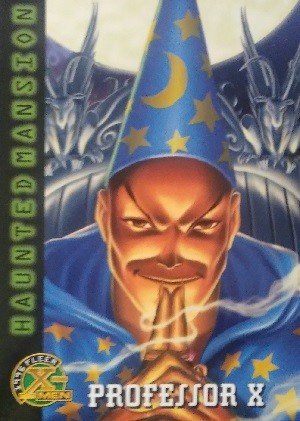Fleer X-Men 1996 Fleer Base Card 95 Professor X as The Wizard of X