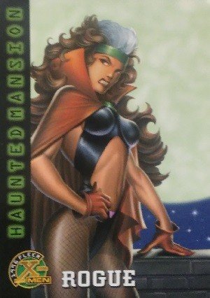 Fleer X-Men 1996 Fleer Base Card 97 Rogue as The Vampiress