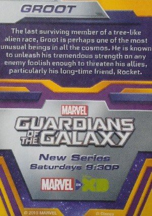 Marvel Comics Guardians of the Galaxy: Disney Promo Set Promos  Groot
