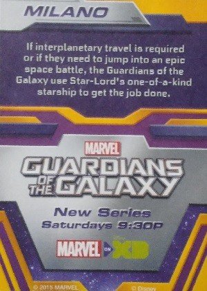 Marvel Comics Guardians of the Galaxy: Disney Promo Set Promos  Milano