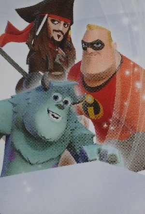 SkyBox Disney Infinity 1.0 Play Sets Card  Starter (Jack Sparrow/Mr. Incredible/Sully)