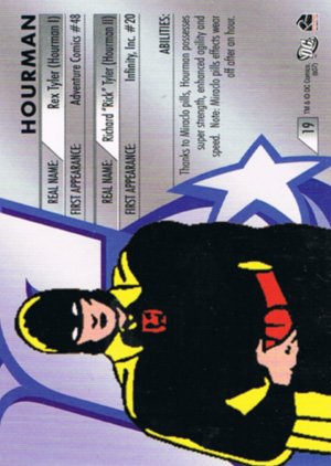 Rittenhouse Archives DC Legacy Gold Parallel Card 19 Hourman