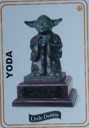 Little Debbie Rancho Obi-Wan Base Card 12 Yoda