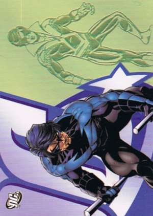 Rittenhouse Archives DC Legacy Gold Parallel Card 22 Nightwing