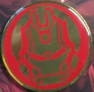 NECA Marvel Jumbo Metal Pin & Card Regular Pins  Hulkbuster