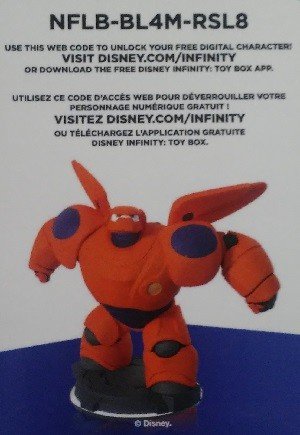SkyBox Disney Infinity 2.0 Base Card  Baymax