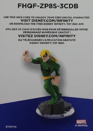 SkyBox Disney Infinity 2.0 Base Card  Iron Fist