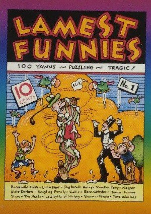Active Marketing Defective Comics Base Card 1 Lamest Funnies No. 1