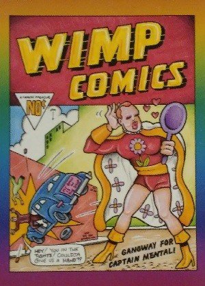 Active Marketing Defective Comics Base Card 7 Wimp Comics