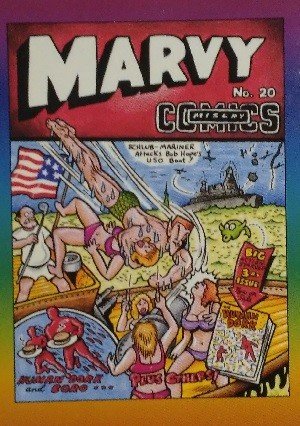 Active Marketing Defective Comics Base Card 11 Marvy Comics No. 20