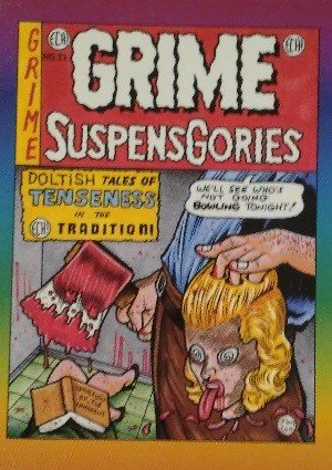Active Marketing Defective Comics Base Card 17 Grime Suspens Gories No. 22