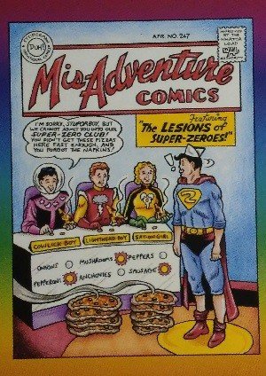 Active Marketing Defective Comics Base Card 19 Mis-Adventure Comics No. 247