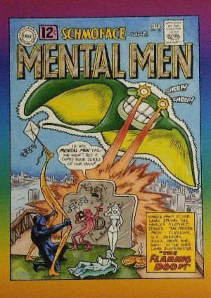 Active Marketing Defective Comics Base Card 23 Mental Men No. 37