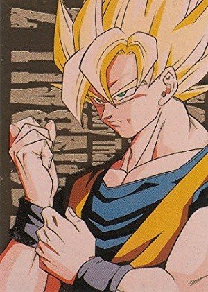 Artbox Dragon Ball Z Trading Cards Series 3 Gold Metallic Card G-1 Super Saiyan Goku