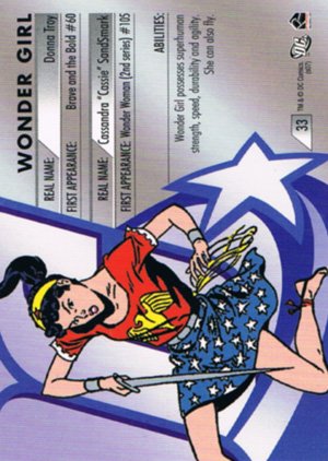 Rittenhouse Archives DC Legacy Gold Parallel Card 33 Wonder Girl