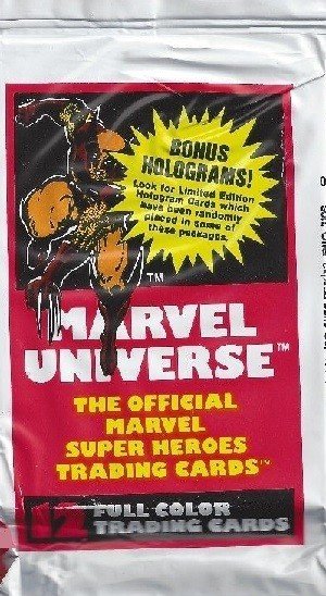 Impel Marvel Universe I   Empty Wolverine Wrapper