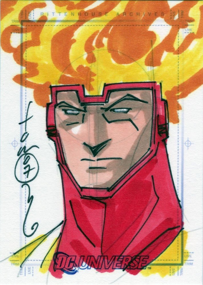 Rittenhouse Archives DC Legacy Sketch Card  Thomas Hodges (550)