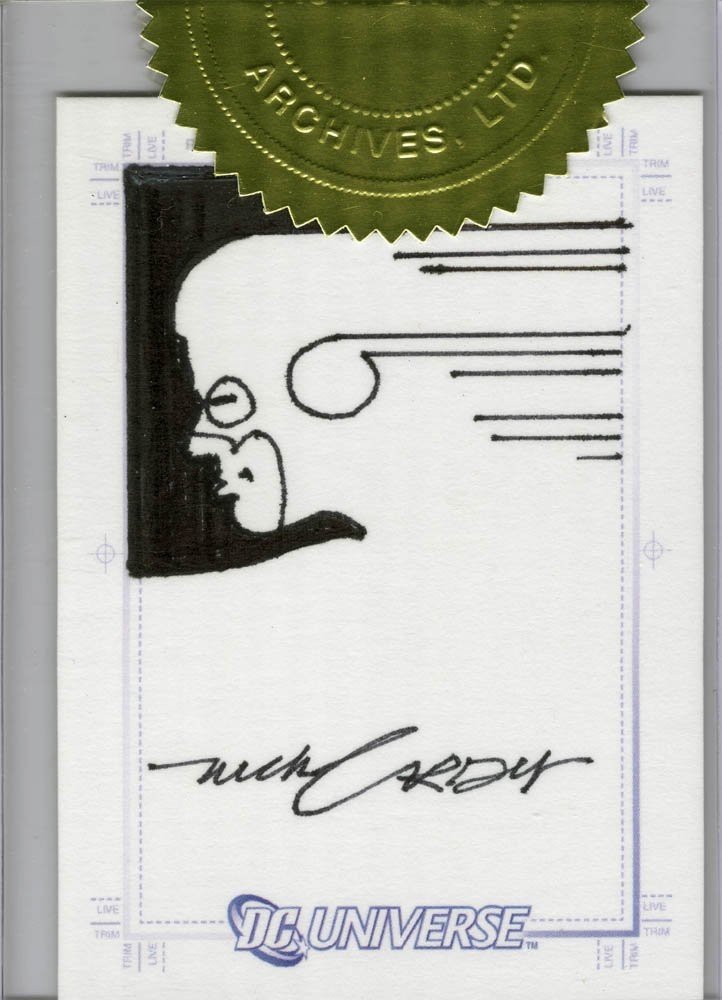 Rittenhouse Archives DC Legacy Sketch Card  Nick Cardy (3 cases)