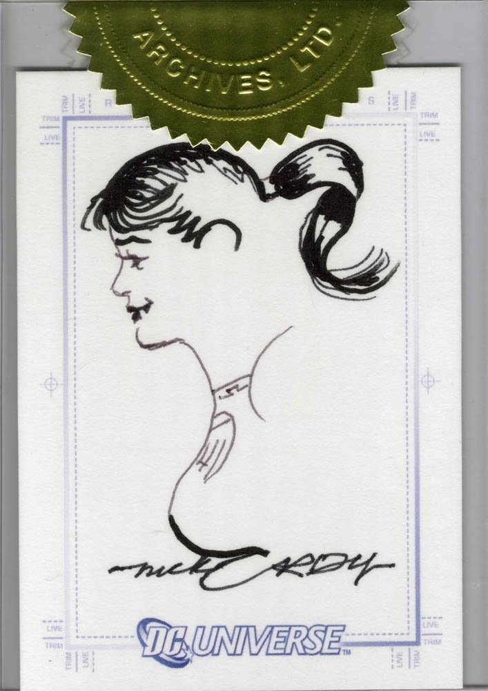 Rittenhouse Archives DC Legacy Sketch Card  Nick Cardy (3 cases)