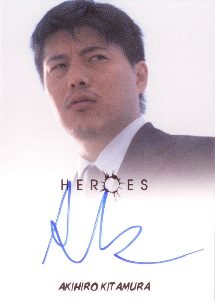 Rittenhouse Archives Heroes Archives Autograph Card  Akihiro Kitamura as Tadashi