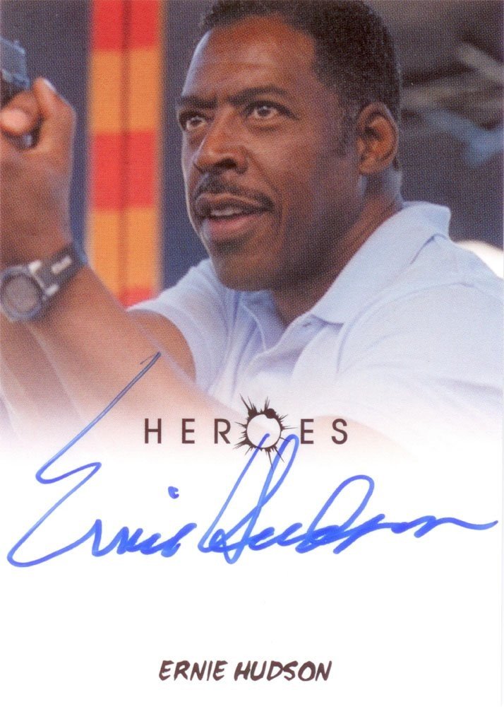 Rittenhouse Archives Heroes Archives Autograph Card  Ernie Hudson as Captain Lubbock