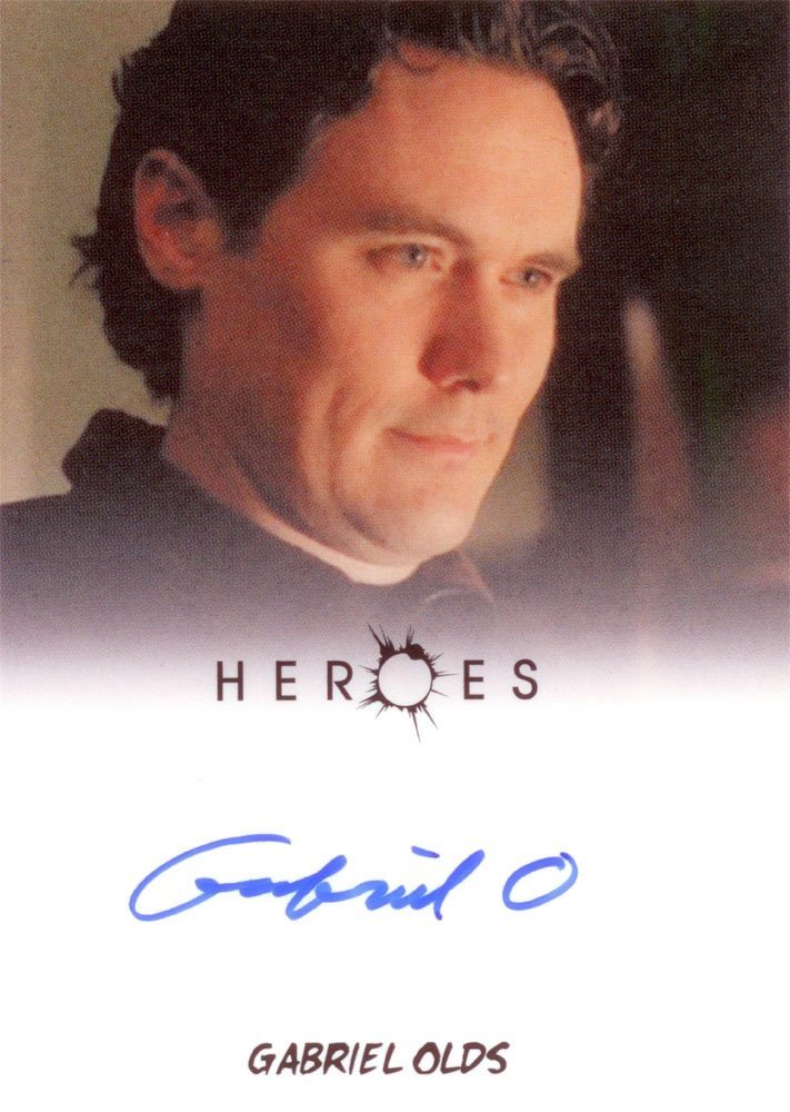 Rittenhouse Archives Heroes Archives Autograph Card  Gabriel Olds as Agent Taub/Sylar