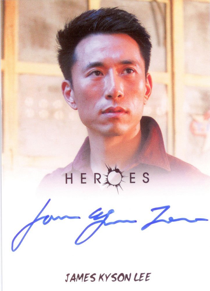Rittenhouse Archives Heroes Archives Autograph Card  James Kyson Lee as Ando