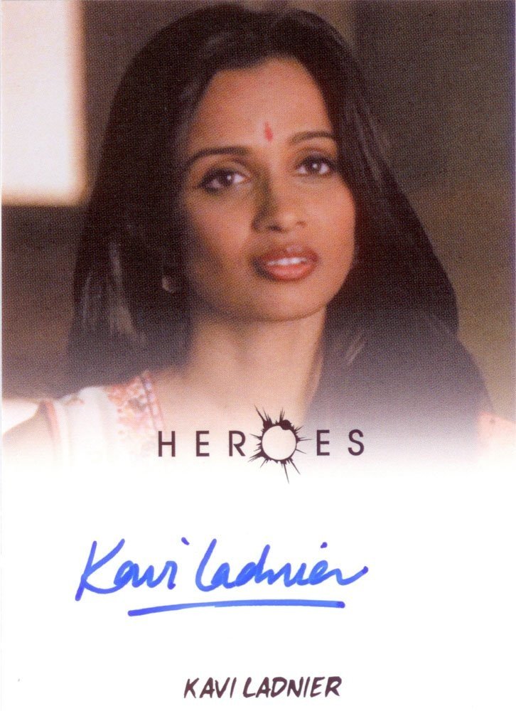 Rittenhouse Archives Heroes Archives Autograph Card  Kavi Ladnier as Mira Shenoy