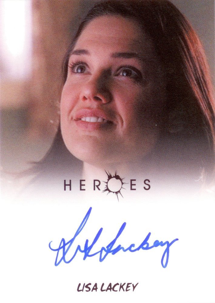 Rittenhouse Archives Heroes Archives Autograph Card  Lisa Lackey as Janice Parkman