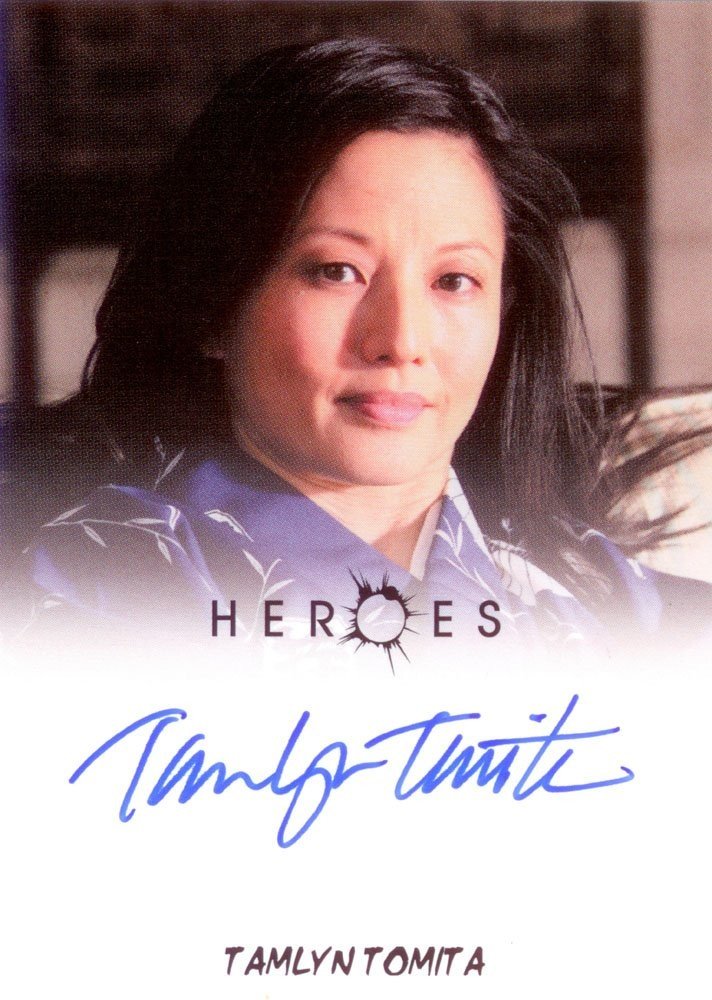 Rittenhouse Archives Heroes Archives Autograph Card  Tamlyn Tomita as Ishi Nakamura