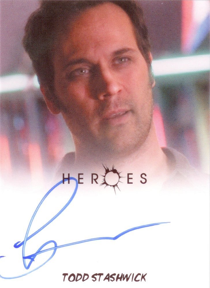 Rittenhouse Archives Heroes Archives Autograph Card  Todd Stashwick as Eli