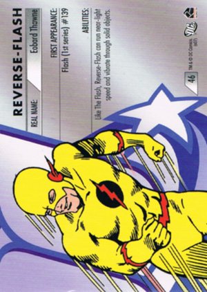 Rittenhouse Archives DC Legacy Gold Parallel Card 46 Reverse-Flash