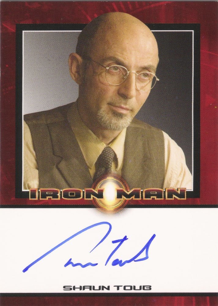 Rittenhouse Archives Iron Man Movie Cards Autograph Card  Shaun Toub as Yinsen