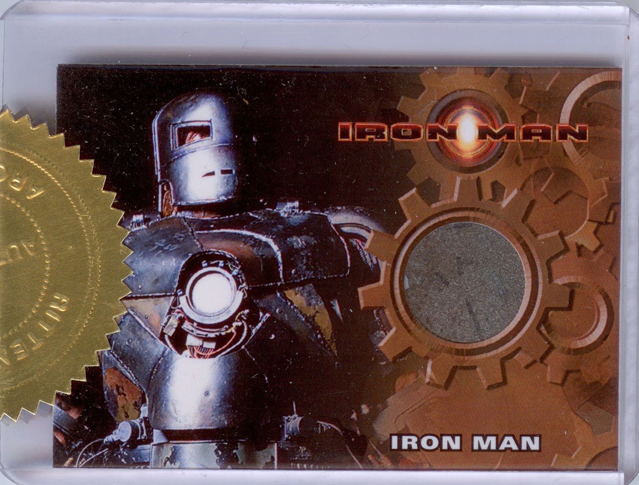 Rittenhouse Archives Iron Man Movie Cards Prop Card  Mark I Armor