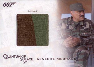Rittenhouse Archives James Bond Archives Relic Card QC06 General Medrano's Jacket - Single Costume (850)