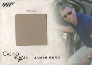 Rittenhouse Archives James Bond In Motion Costume Card SC03 James Bond's Pants from Casino Royale