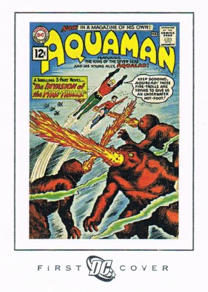 Rittenhouse Archives DC Legacy First Title Covers FC7 Aquaman Issue 1