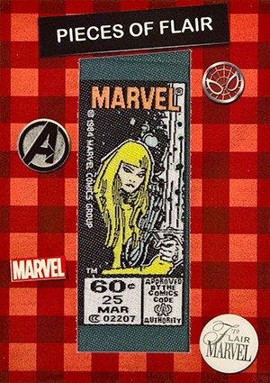 Upper Deck Marvel Flair '19 Pieces of Flair Card POF15 The New Mutants #25